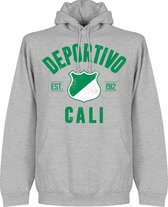 Deportivo Cali Established Hoodie - Grijs - L