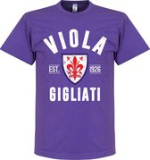 Fiorentina Established T-Shirt - Paars - S