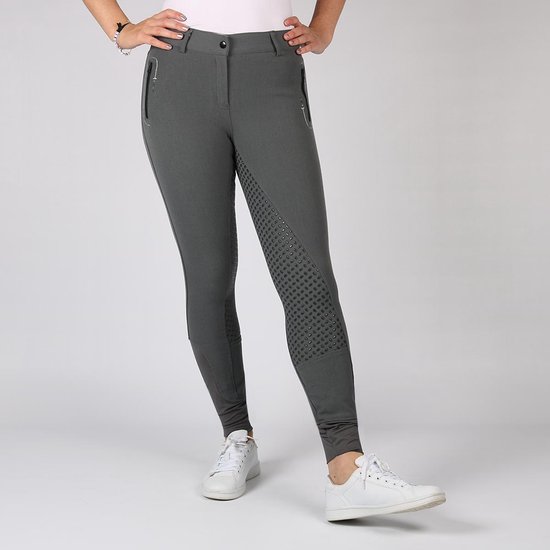 OPRUIMING! Jeans Rijbroek Siliconen Kniestukken NU 69,95