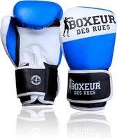 Boxeur des Rues Premium Leather Asymmetric Blue - Blauw - 16 oz.