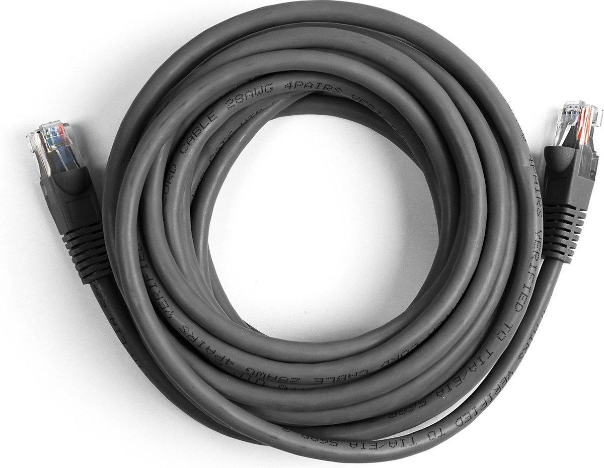 Ekon ECITLANC650G netwerkkabel Grijs 5 m Cat6 U/UTP (UTP)