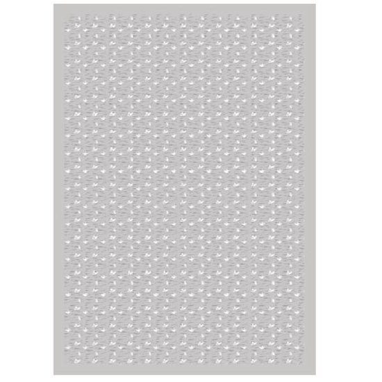 Snoozebaby Wiegdeken Lovely Grey (75 x 100cm)