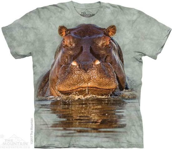 The Mountain Adult Unisex T-Shirt - Hippo