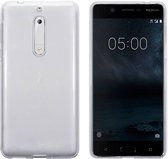 Hoesje CoolSkin3T TPU Case voor de Nokia 5 in Transparant Wit