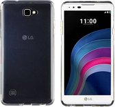 Hoesje CoolSkin3T TPU Case voor LG X5 Transparant Wit