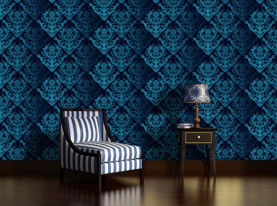 Blue Photomural, revêtement mural