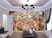 Flowers Colour Design Photo Wallcovering