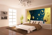 Flowers Abstract Photo Wallcovering