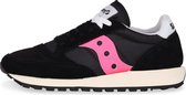 Saucony - Dames Sneakers Jazz Original Vintage Black/Pink - Zwart - Maat 38 1/2