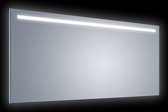 Badkamerspiegel Moonlight 140x60cm Met LED Verlichting En Anti Condens spiegel