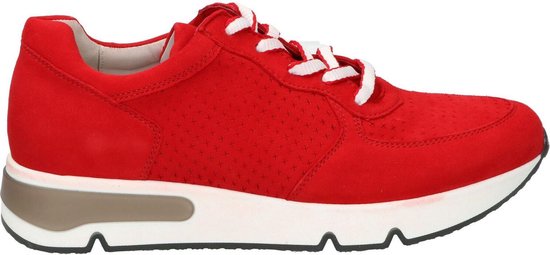 Gabor Comfort sneakers rood - Maat 41.5 | bol.com