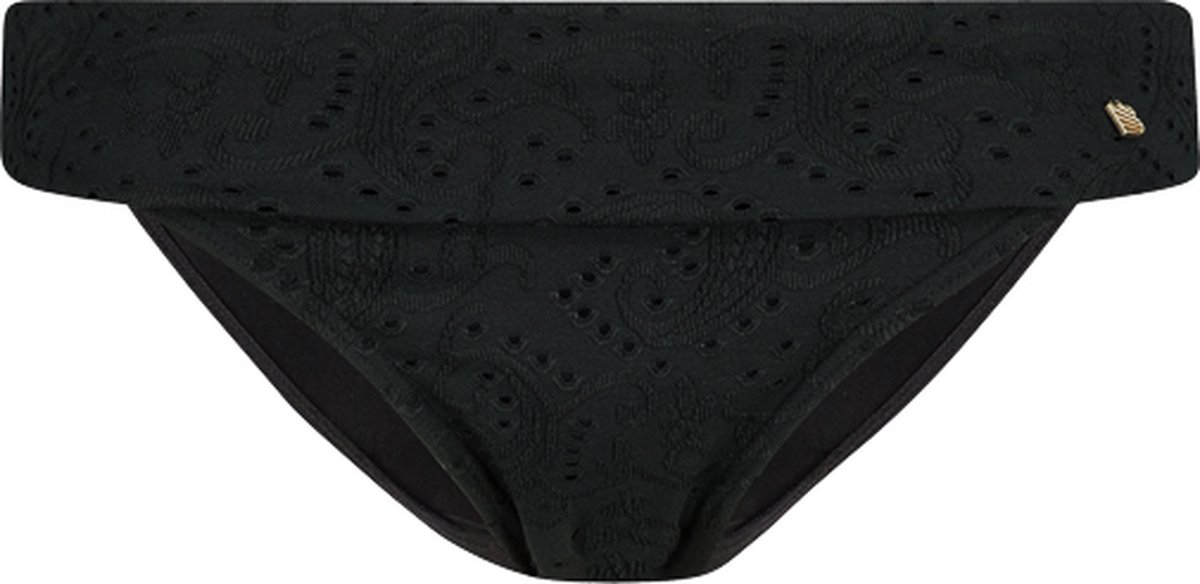 Black Embroidery omslag bikinibroekje