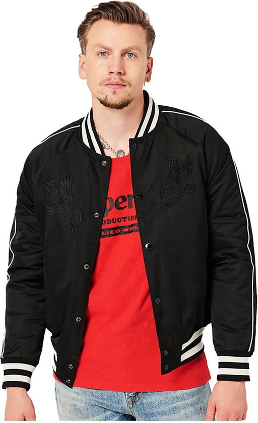 SUPERDRY Vintage Suikajan Jasje Heren / Jet Black - XL