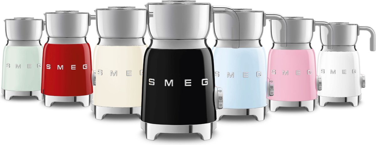 SMEG Mousseur à lait Blanc MFF11WHEU