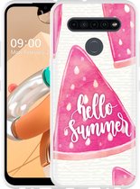 LG K41S Hoesje Summer Melon - Designed by Cazy