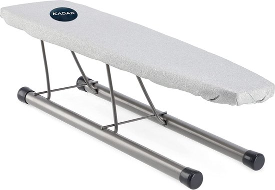 Strijkplank inklapbaar, 180° draaibaar, strijkplank voor stoomstrijkijzer met hittebestendige stoffen bekleding en Quiet Track, voor huis garderobe en
