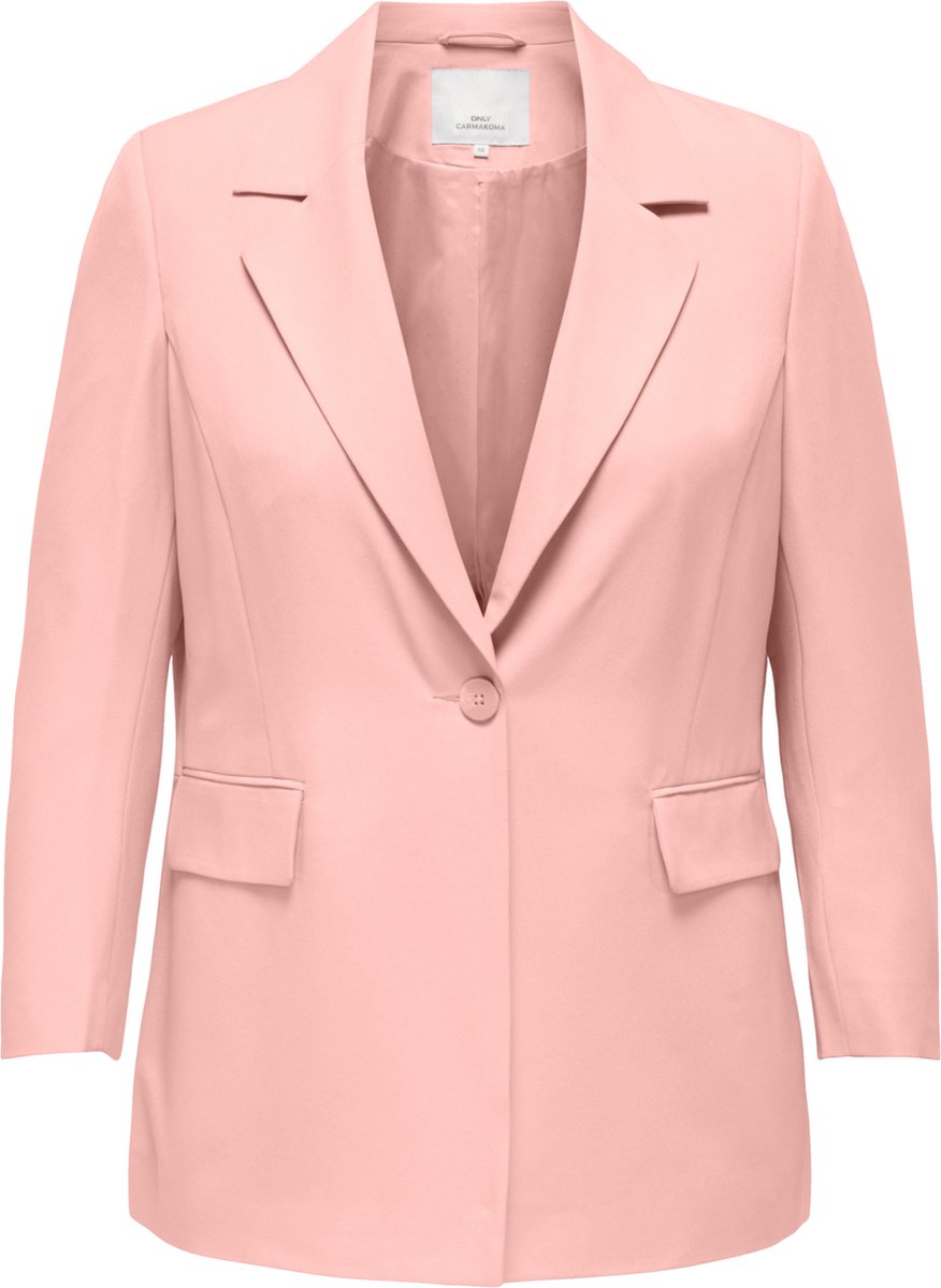 ONLY CARMAKOMA rechtvallende blazer CARSANIA zwart