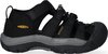 Keen Newport H2 Younger Kids Sandalen Black/Keen Yellow | Zwart | Polyester | Maat 31 | K1022824