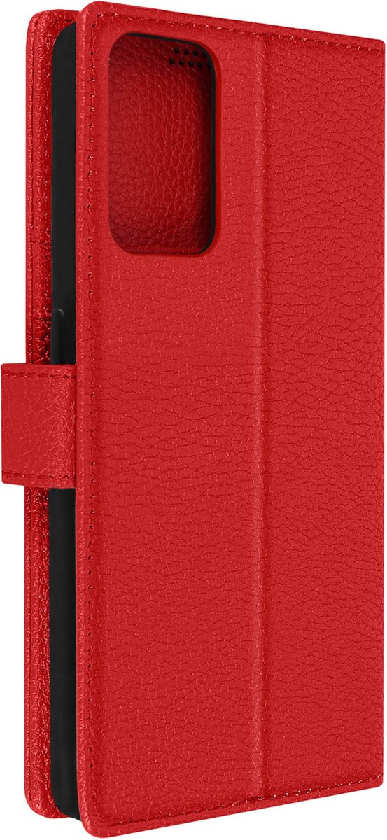 Cover Geschikt voor Realme GT Neo 2/3T/GT 2 Flip Wallet Stand Video rode