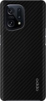 Oppo Find X5 Case Semi-rigide Soft Touch Dun en licht Origineel Zwart