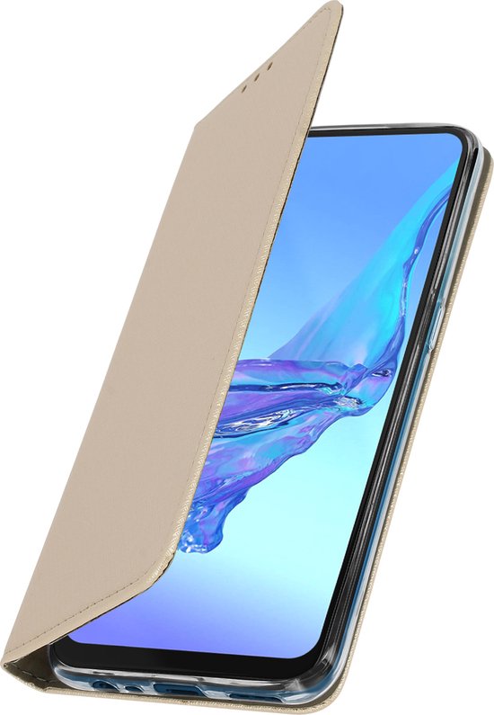 CASEONJAN Cover per Oppo A16 / A16s / A54s, Pelle PU Custodia a portafoglio con scomparti per Slot Schede, Antiurto Flip Caso Cover per Oppo A16 / A16s / A54s (Vintage Blu