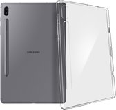 Geschikt voor Samsung Galaxy Tab S6 10.5 Case Resistant Soft Flexible Gel Silicone transparant