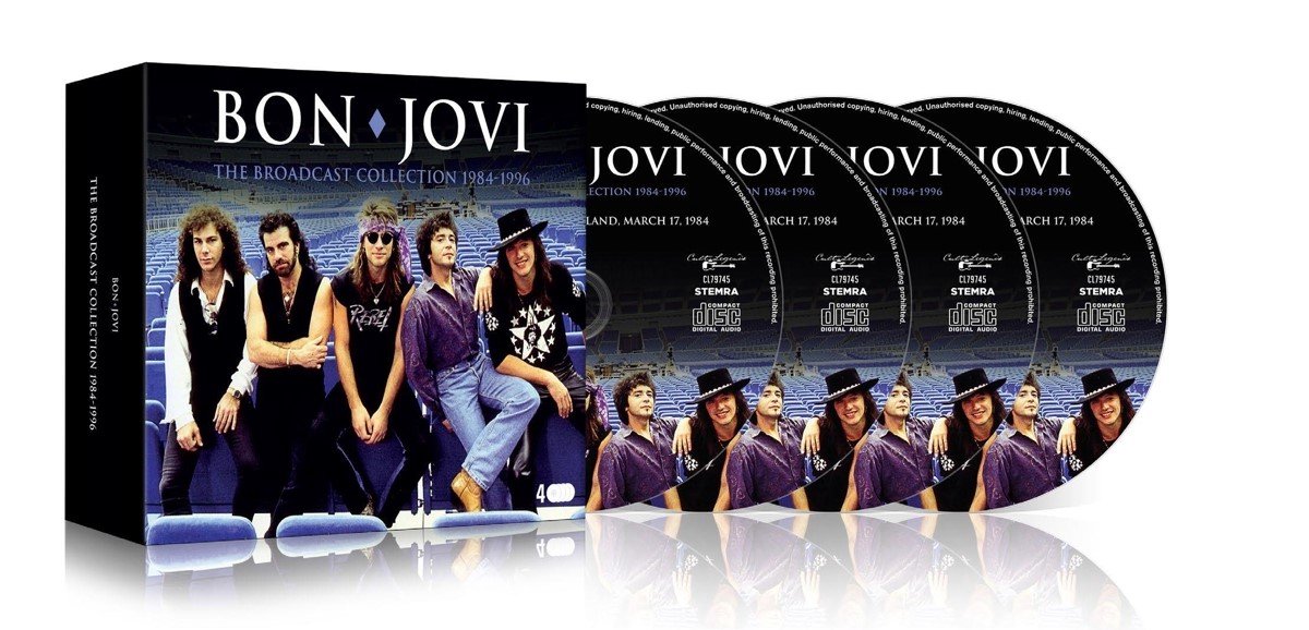 Bon Jovi - The Broadcast Collection 1984 - 1996 (4 CD)