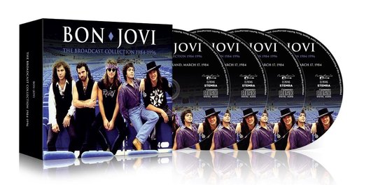 koppeling Communicatie netwerk Melbourne Bon Jovi - The Broadcast Collection 1984-1996 (4 CD), Bon Jovi | CD (album)  | Muziek | bol.com