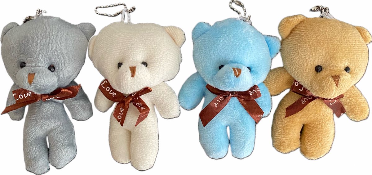 Mini Pluche Beer Tiny Bear Toy, 4,7 Inch Gevulde
