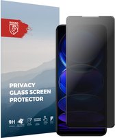 Rosso Xiaomi Redmi Note 12 Pro / Poco X5 Pro 9H Tempered Glass Screen Protector Privacy