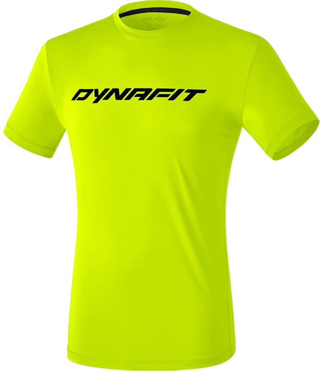 DYNAFIT Traverse 2 Korte Mouwen T-Shirt Heren - Neon Yellow - M