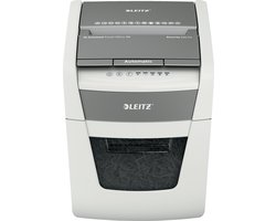 Leitz IQ Autofeed 50X - Automatische Papierversnipperaar - P4 Cross-Cut - Papierinvoer Tot 50 Vel - Wit