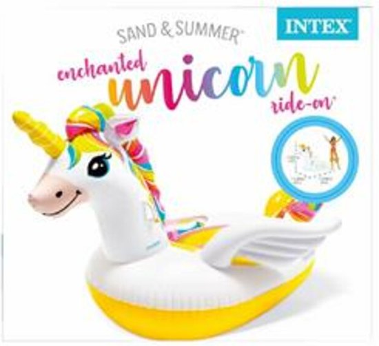 Intex Enchanted Unicorn Ride-ON - Age 3+ - Intex
