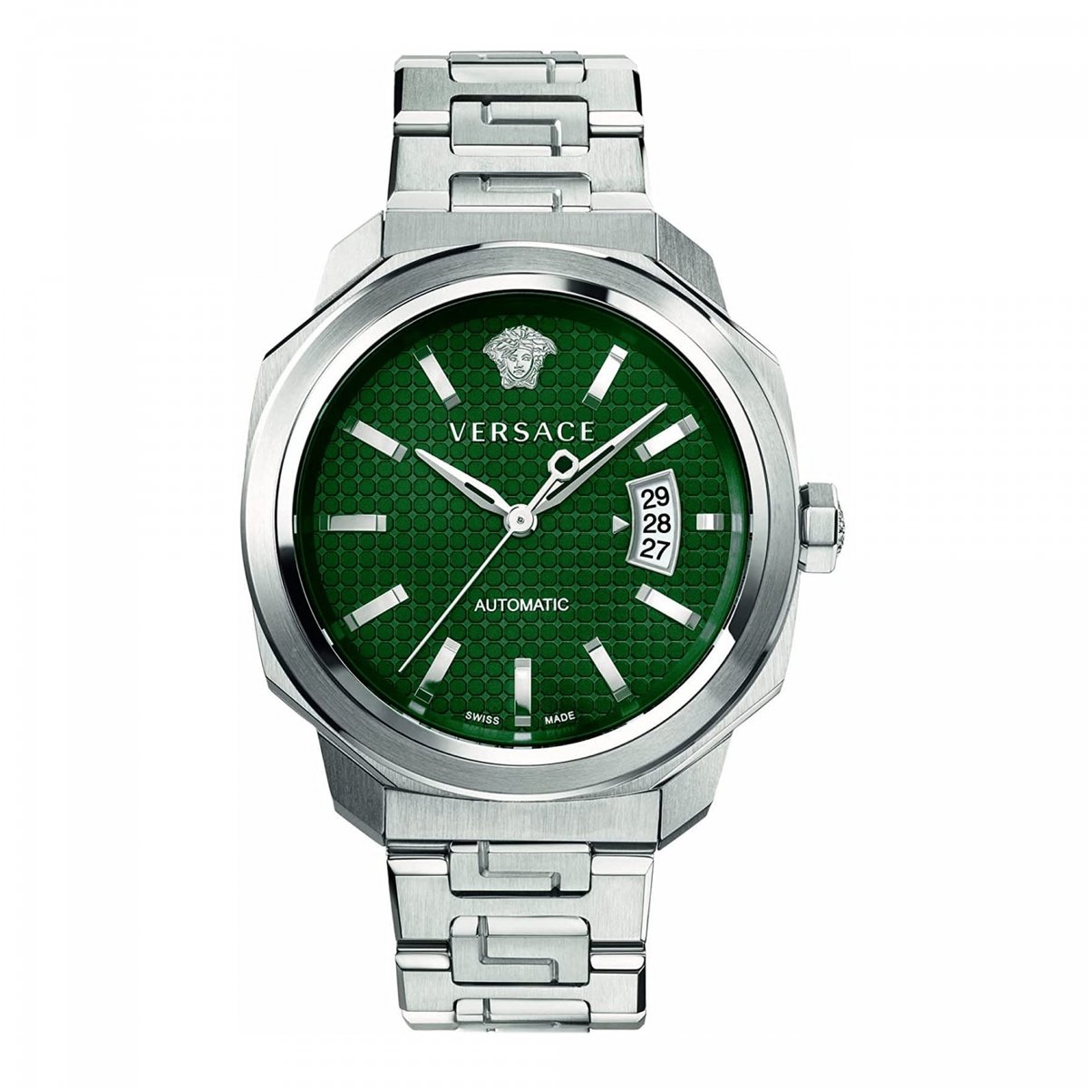 Versace VEAG00122 horloge mannen - Roestvrij Staal - zilver