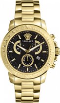 Versace VE2E00921 horloge mannen - Roestvrij Staal - goud