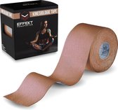 Effekt Manufaktur® Kinesiologie Tape Rol (5m x 5cm) in diverse kleuren. Waterdichte & elastische tape voor sport en fysio (beige)