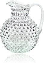 Anna Von Lipa - Waterkan Schenkkan Dots Karaf Kan - Paris Hobnail 2L - Transparant Crystal