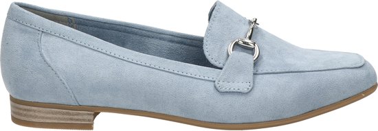 Marco Tozzi dames loafer - Licht blauw - Maat 38