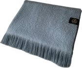 Alpaca D'Luxe Sjaal - Grijs - Sjaal van alpacawol - Zacht en van Kwaliteit - Luxe cadeau - Handgemaakte sjaal - Dames - Heren - Sjaal voor zakenman - Trendy - Écharpe - Elegant - Warm - Scarf - Zakenman - Grey - Zakelijk - Sinterklaas - Kerstcadeau