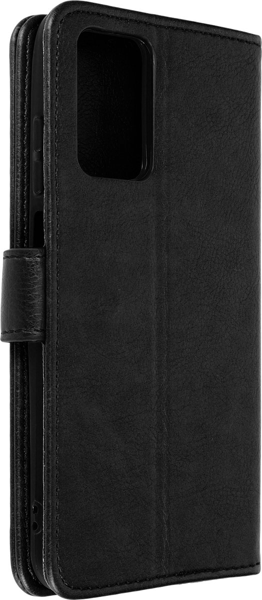 Geschikt voor Xiaomi Redmi 10 / 10 2022 Bookcover Video Support Functie zwart
