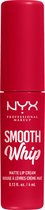 NYX PROFESSIONAL MAKEUP Rouge à lèvres Smooth Whip Matte 13 Cherry, 4 ml