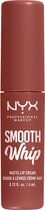 NYX Professional Makeup Rouge à lèvres Smooth Whip Matte 03 Latte Foam - 4 ml