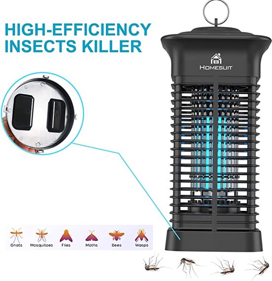 Zappeurs d'insectes électriques - Lampe Piège, Lumière Anti-mouches 