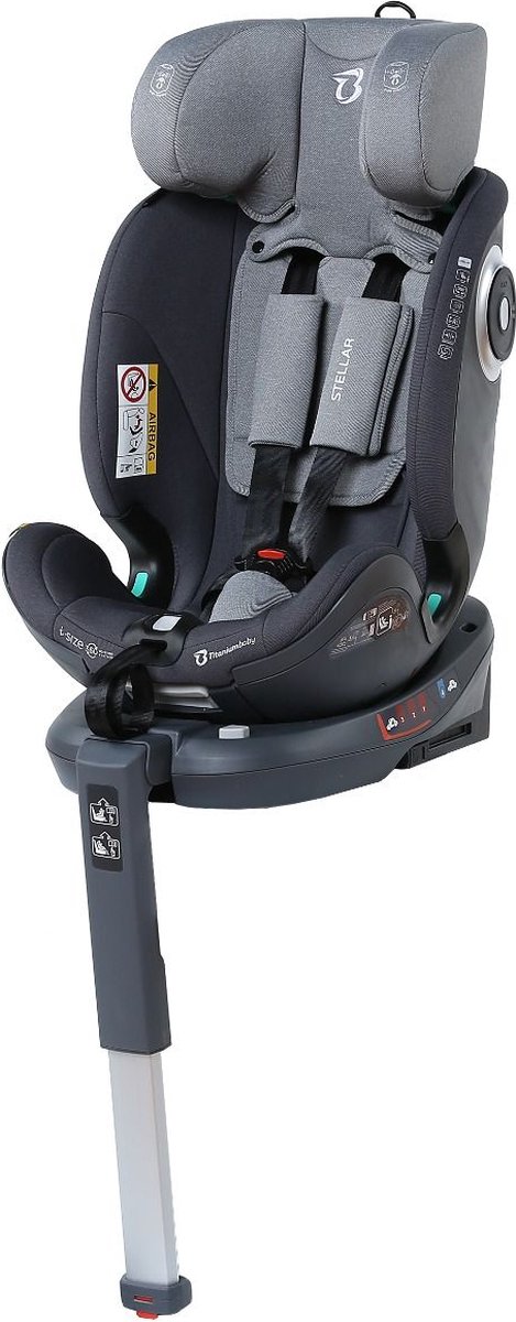 Titaniumbaby Autostoel Stellar I-size - Grijs van Titaniumbaby — afbeelding 3