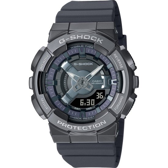 Montre Casio G-Shock GM-S110B-8AER - Plastique - Grijs - Ø 42 mm