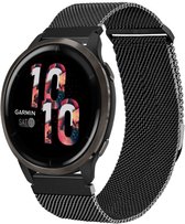 iMoshion Milanese Magnetic 22mm Strap - Convient pour Samsung Galaxy Watch 46mm / 3 (45mm) / Gear s3 - Polar Vantage M2 / Grit X - Garmin Vivoactive 4 / Venu 2 - Huawei Watch GT 3 (pro) / 2 - Amazfit GTR - Taille S - Zwart