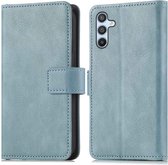 iMoshion Hoesje Geschikt voor Samsung Galaxy A34 (5G) Hoesje Met Pasjeshouder - iMoshion Luxe Bookcase - Lichtblauw