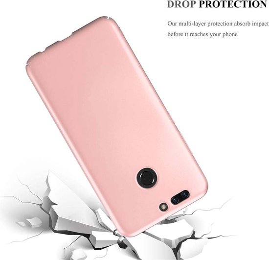 Cadorabo Custodia per Nokia 6 2017 in ROSSO METALLICO - Morbida Cover Protettiva Sottile di Silicone TPU con Bordo Protezione - Ultra Slim Case Antiurto Gel Back Bumper Guscio