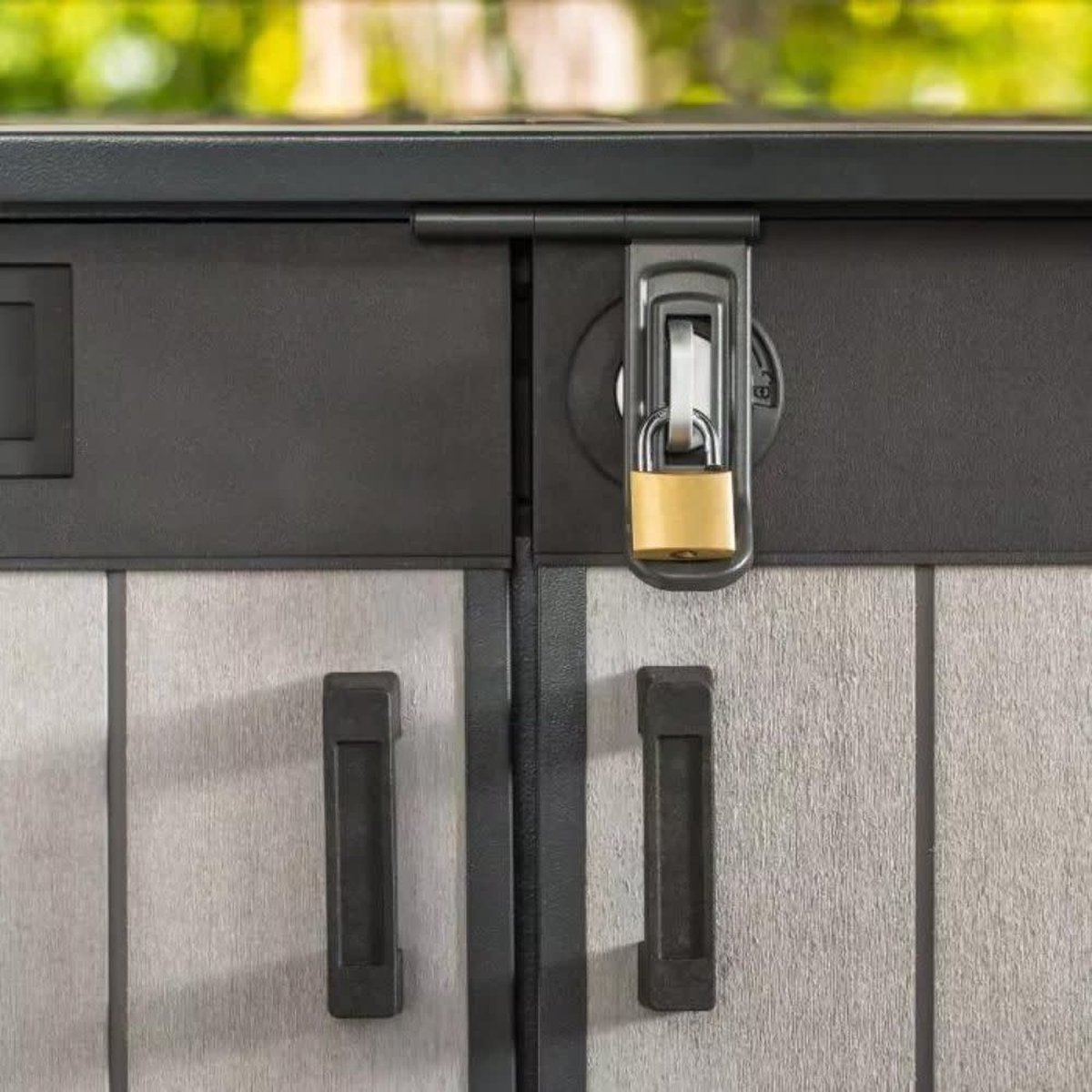 Keter Grande Store Opbergbox - 190,5x109,3x132,5cm - 2020L - Grijs