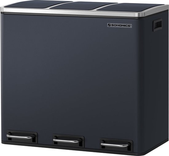 Klarstein Ecosystem 3 - Trash Bin, Pedal Waste